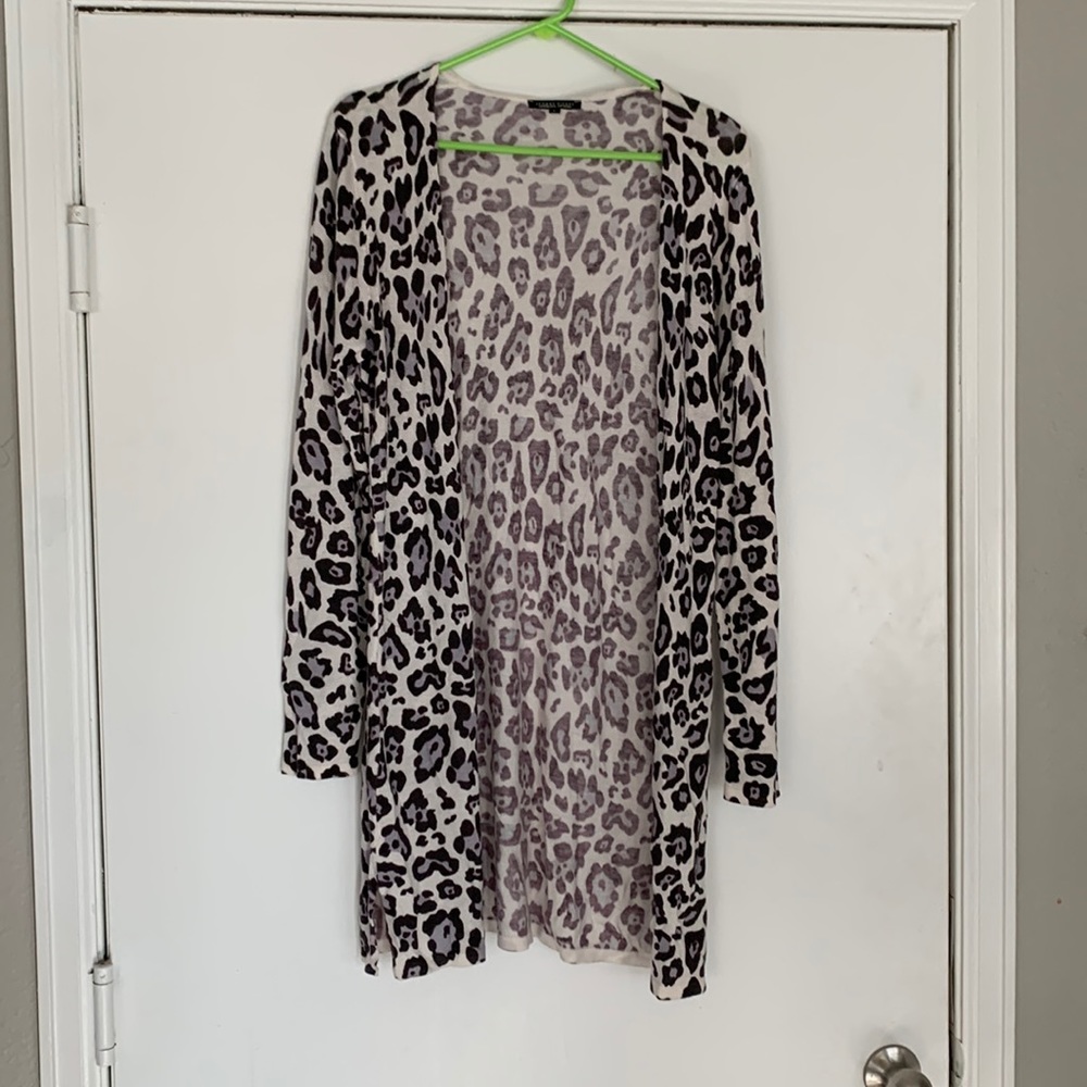 Leopard Print Cardigan